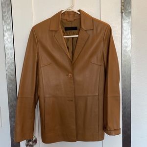 Leather Jacket women size M
